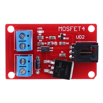 1-канален стъпка надолу конвертор Модул превключване на MOSFET IRF540 Електрически блок Превключвател за диммера мпс с