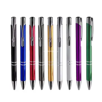 10x Гладка Химикалка писалка Работна Дръжка със супер Мек превземането на Метални химикалки за писане Директен доставка