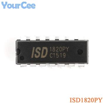 2 елемента ISD1820PY ISD1820 DIP-14 8-20 секунди односегментный чип за запис и възпроизвеждане на глас