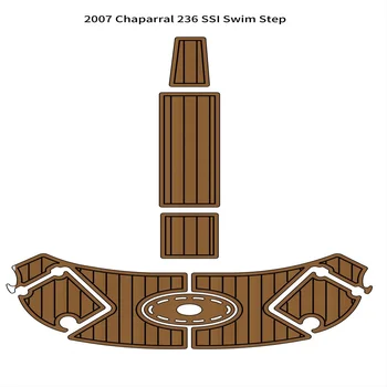 2007 Чапаррал 236 ССИ плува степ-платформа лодка Eva пяна Тиков паркет на пода мат