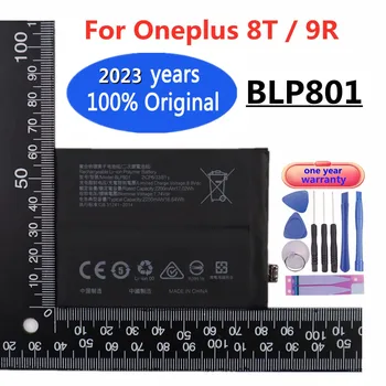 2023 Година 100% от Оригиналната работа на смени Батерията BLP801 За OnePlus 8T 9R One Plus 8T 9R Капацитет от 4500 mah Батерия За Телефон