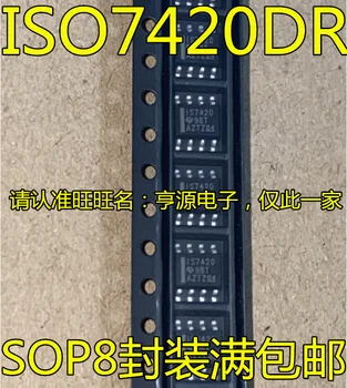 5 бр. оригинален нов ISO7420 ISO7420DR IS7420 SOP8 с ниска консумация на енергия и двойна цифрова изолация