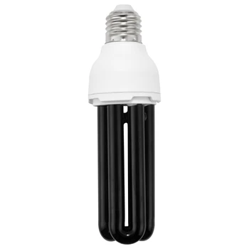 E27 40 W UV Ултравиолетова луминесцентна лампа Blacklight КФЛ 220 ВЪВ Форма на лампа, Пряка Мощност и Напрежение: 40 W постоянен ток 12 В