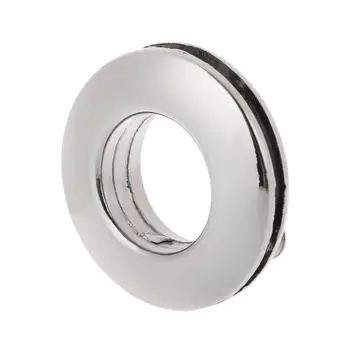 E74B Метален пръстен с проушиной кръгла форма с винт за чанти, портфейли, Детайли чанта през рамо Ac