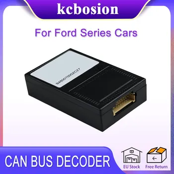 Kcbosion Радиото В Автомобила Canbus Box Усилвател-Декодер За Автомобили Ford Focus Kuga, Mondeo, S-Max, Fiesta Ecosport 2 Din