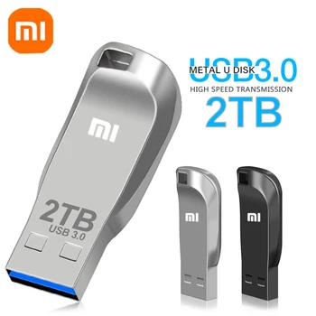 Xiaomi U Диск 2 ТБ USB 3.0 Високоскоростна Флаш-Памет с Голям Капацитет 512 GB 256 GB Флаш Диск е 1 TB Портативен За Съответните Компютри