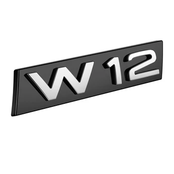 Автомобилна Емблема на Скара Стикер W12 Стикер С Логото на Audi A8 A6 A7 A1 A3 A5 A4 Q2 Q3 Q5 Q6 Q7 Q8 RS5 RS8 RS3 RS7 S3 S5 S7 Стикер Audi