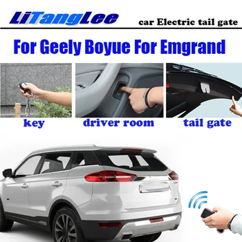 За Emgrand 2016 2017 Дистанционно Управление Капак На Багажника LiTangLee Автомобилната Електрическа Система За Помощ При Повдигане На Задната Врата За Geely Boyue