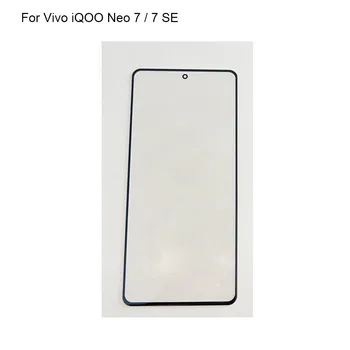 За Vivo iQOO Нео 7 Ремонт Преден Външен Стъкло на Обектива на Външния Сензорен Екран, без да flex кабел За Vivo iQOO Нео 7SE