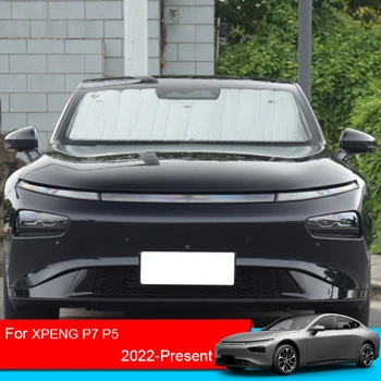 За XPENG P5 P7 2022-2025 Автомобилни Слънчеви Очила с UV-Защитно покритие на Страничните Прозорци Шторка сенника на Предното Стъкло Автоаксесоари