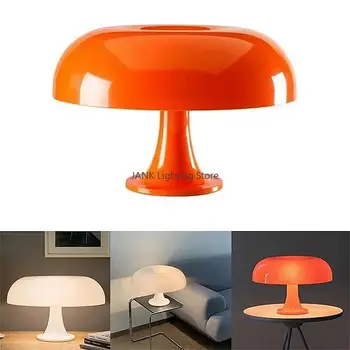 Италианската дизайнерска светодиодна настолна лампа под формата на гъбата, модерен минималистичен маса за декоративно осветление в спалнята, прикроватной нощното шкафче, хол и т.н.