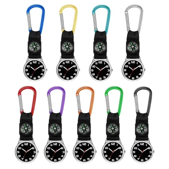 Лесни джобни часовници за катерене джобен карабина Спортни часовници за разходки Мини-раница с карабинер 448D