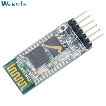 Модул за безжични радиоприемник, Bluetooth HC-06 HC06, 4-пинов адаптер преобразувател TTL на UART