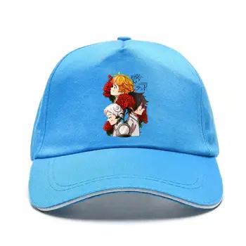 Обещаните Надежда Неверленда Ема Норман Рей Аниме Бяла бейзболна шапка Шапка с плоска периферия Качествени бейзболни шапки