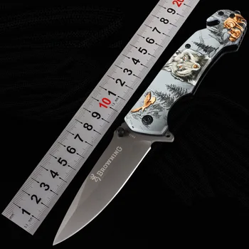 Походный нож от неръждаема стомана, Мини-покет Сгъваеми Ножове, домакински Плодов нож, нож за рязане на месо за барбекю, джобни Ножи2024