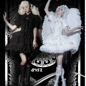 Рокля Contract Cross ~ Готически Lolita JSK, мини-рокля за парти на Хелоуин от Ocelot