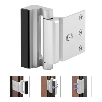 Тежкотоварни система за заключване на вратите за по-голяма сигурност на дома, който предпазва от деца Метална врата castle Defender Security Door Lock