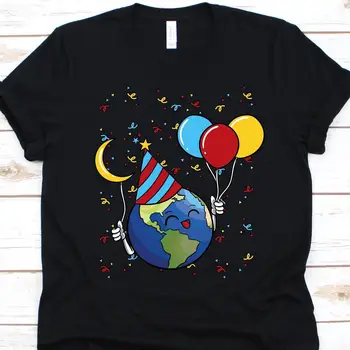 Тениска Earth Birthday за Деня на майката-защитницы на природата, дизайнер-природозащитниците