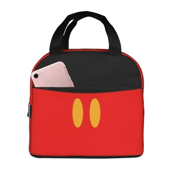 Термоизолированные чанти за обяд с аниме Мики, женски Мультяшные Сменяеми контейнери за обяд за работа, обучение, пътуване, съхранение на продукти, Bento-бокс
