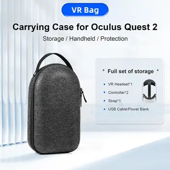 Чанта за съхранение на Meta Quest 3, преносима противоударная кутия, пътен защитен калъф за Meta Quest3, аксесоари за виртуална реалност D8B5
